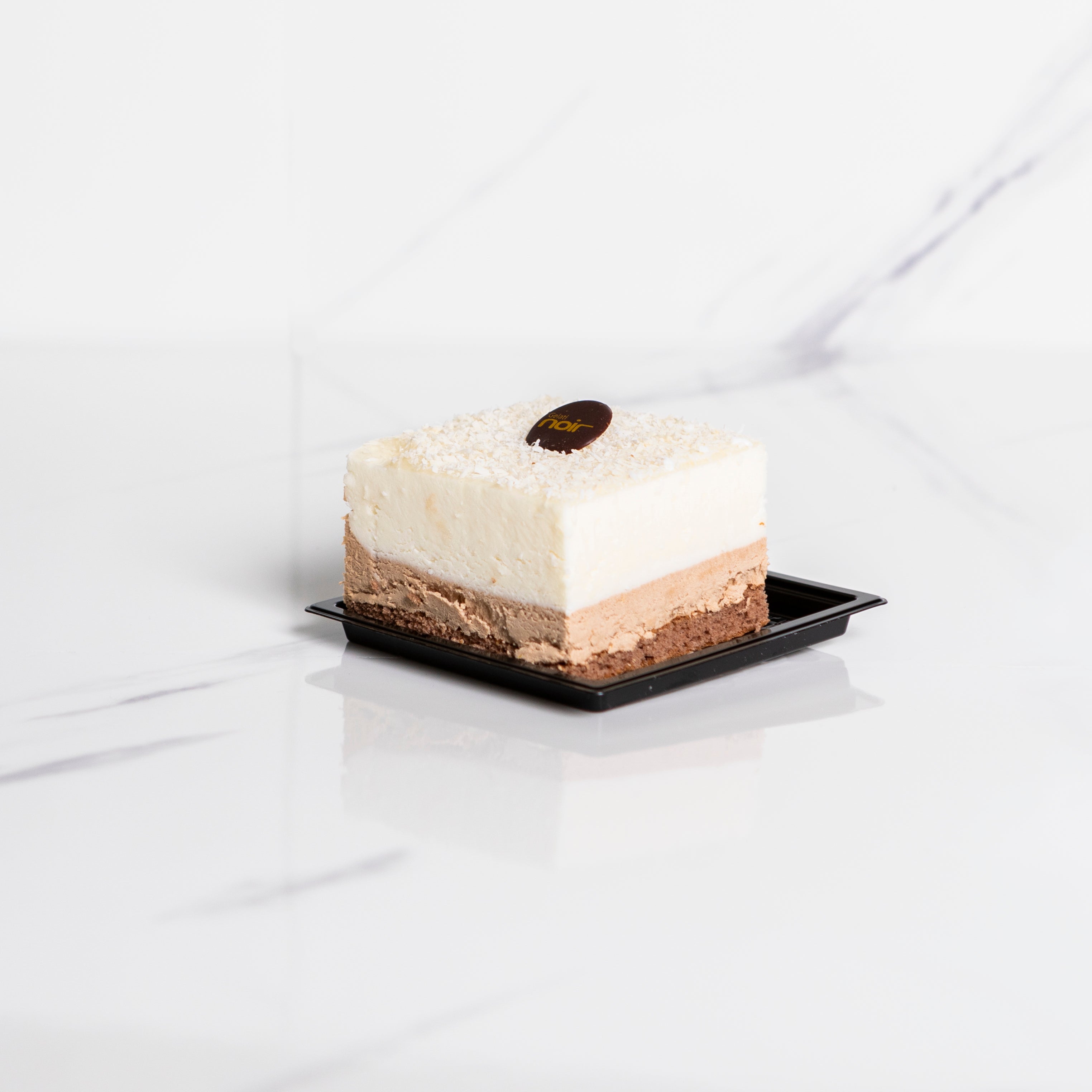 Mousse monoporzione cocco e cioccolato al latte