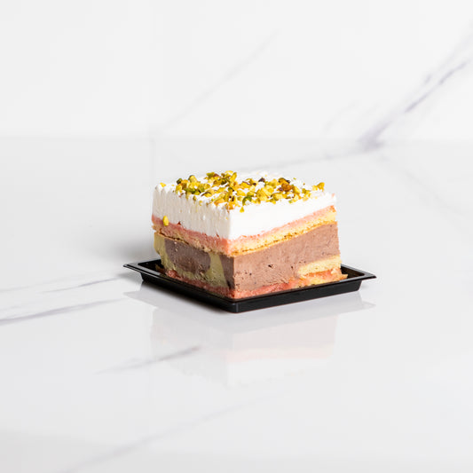Tortino al pistacchio e cacao