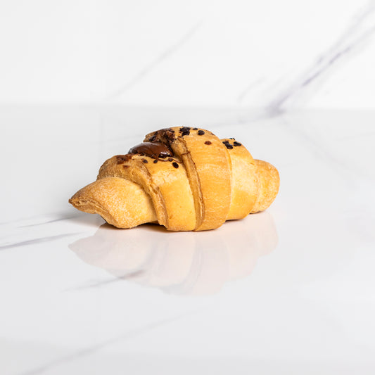 Cornetto al cioccolato senza glutine e senza lattosio