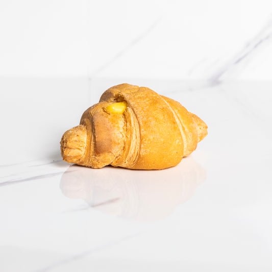 Cornetto alla crema senza glutine e senza lattosio