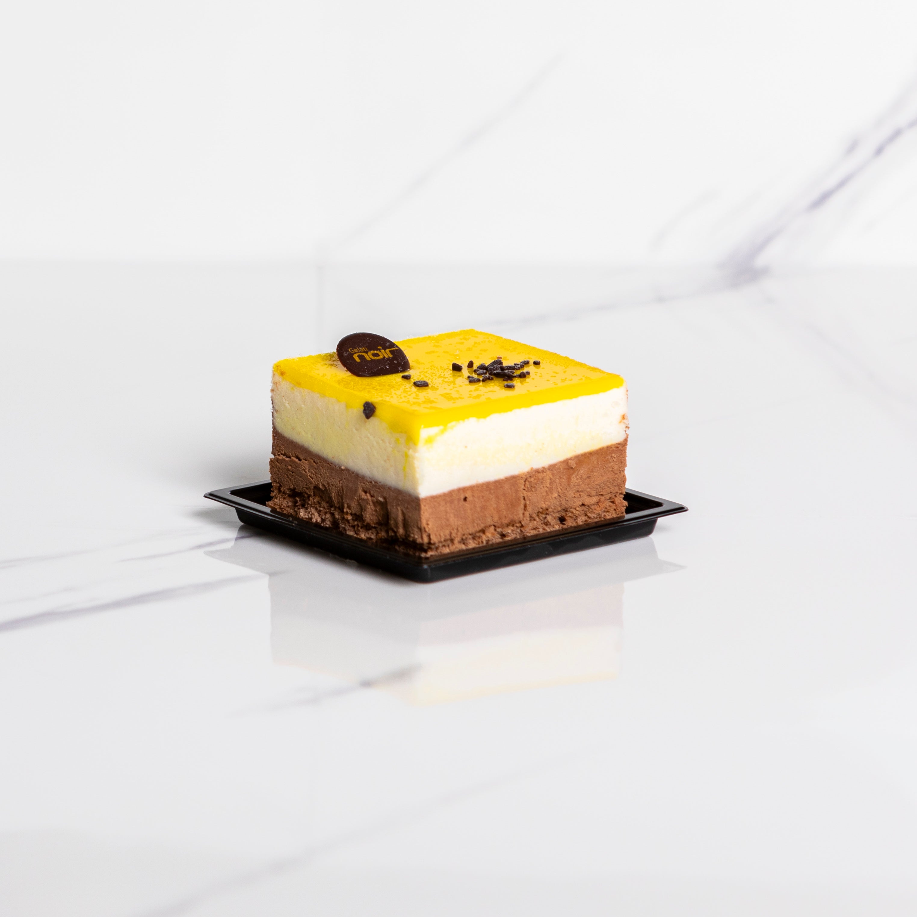 Mousse monoporzione banana e cioccolato fondente
