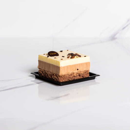 Mousse monoporzione tre cioccolati