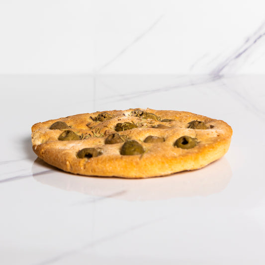 Focaccia bianca senza glutine e senza lattosio