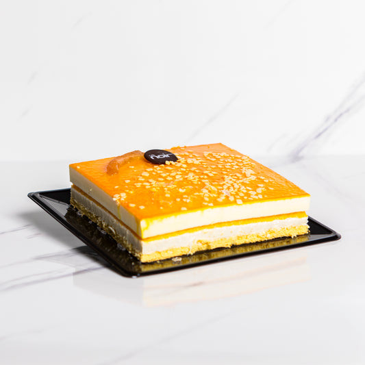 Mousse cioccolato bianco e agrumi