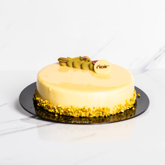 Torta Mousse pistacchio e cioccolato bianco