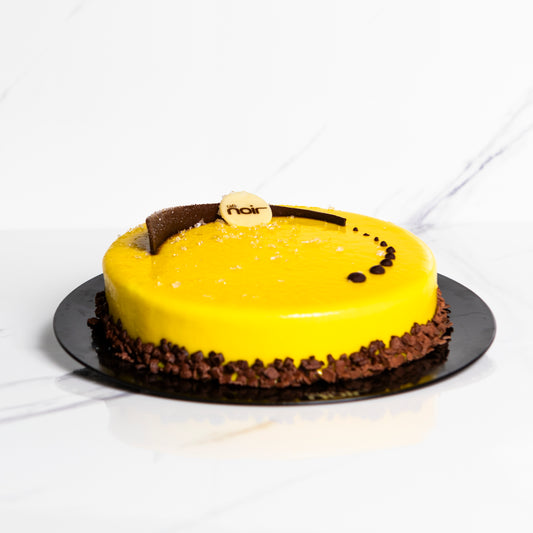 Torta mousse alla banana e cioccolato fondente