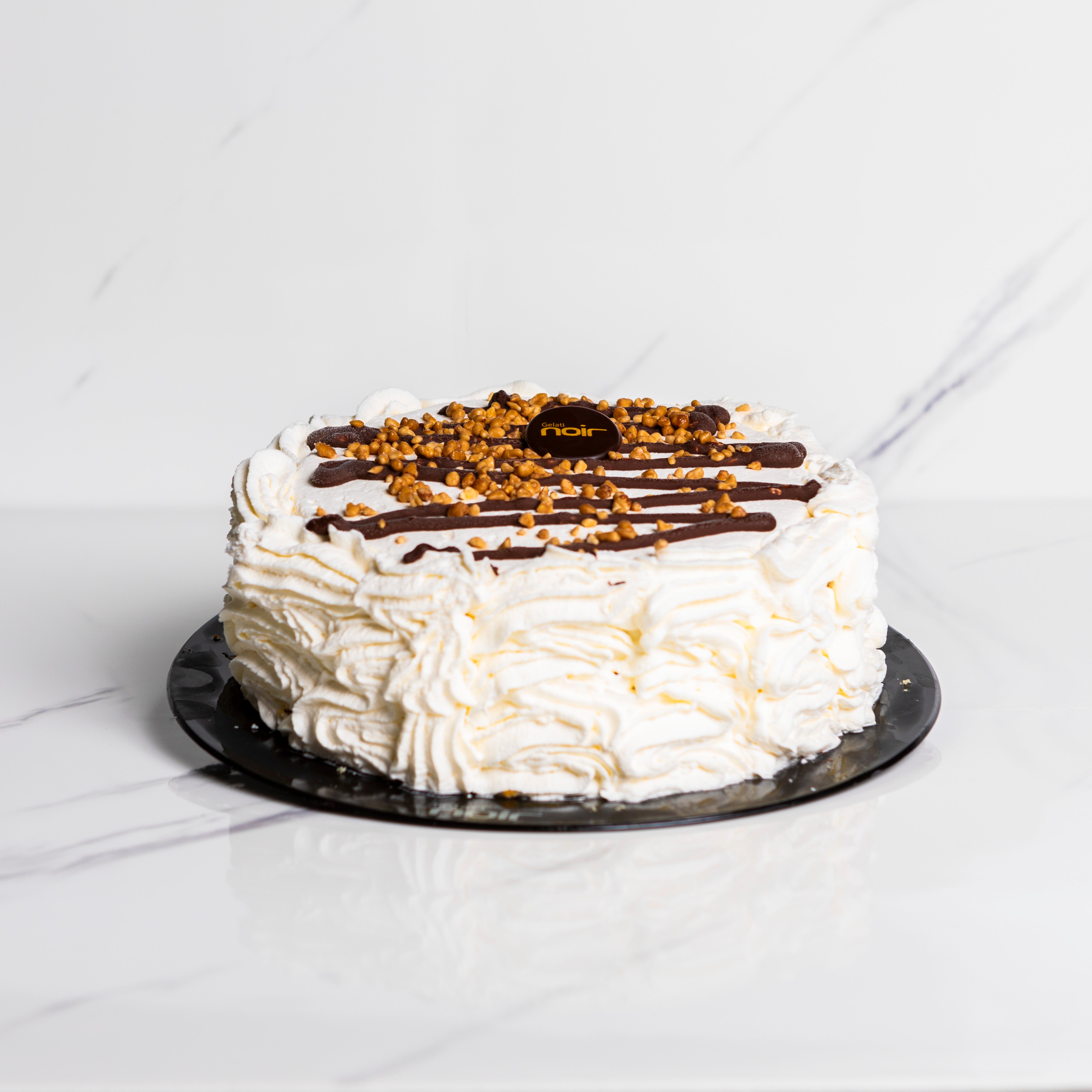Torta chantilly e nocciolata