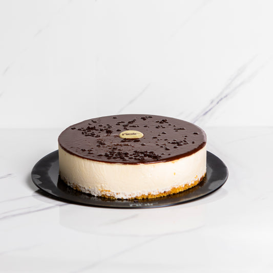 Cheesecake al cioccolato fondente