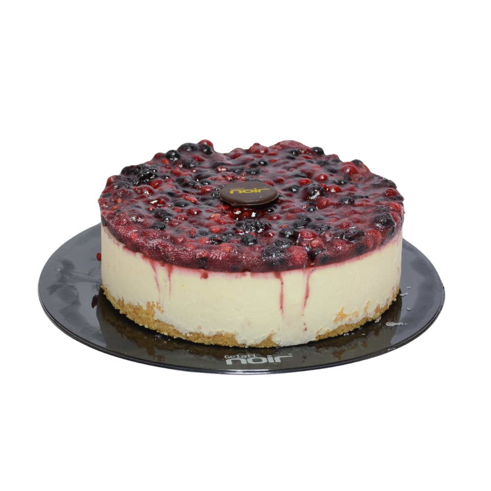 Cheesecake moderna ai frutti di bosco