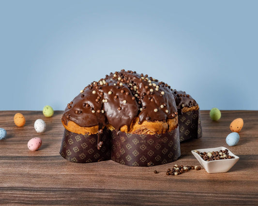 Colomba ai tre cioccolati