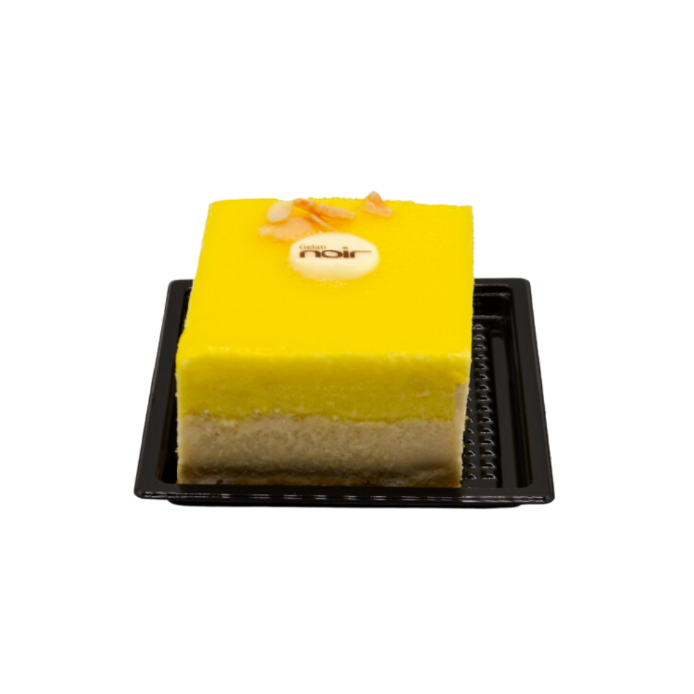 Mousse monoporzione limone e latte di mandorla