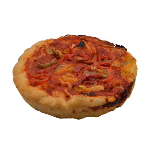 Focaccia vegetariana senza glutine e senza lattosio