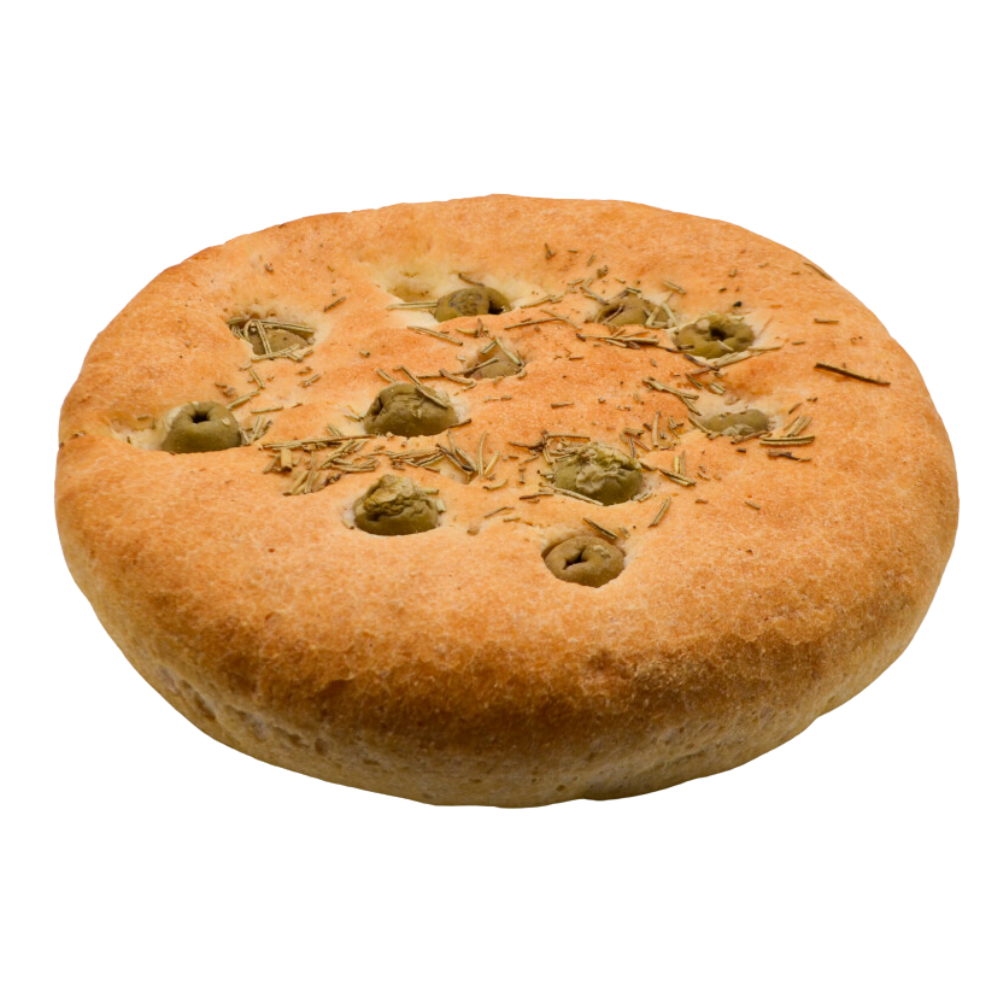 Focaccia bianca senza glutine e senza lattosio