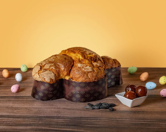 Colomba albicocca, lime e fava tonka
