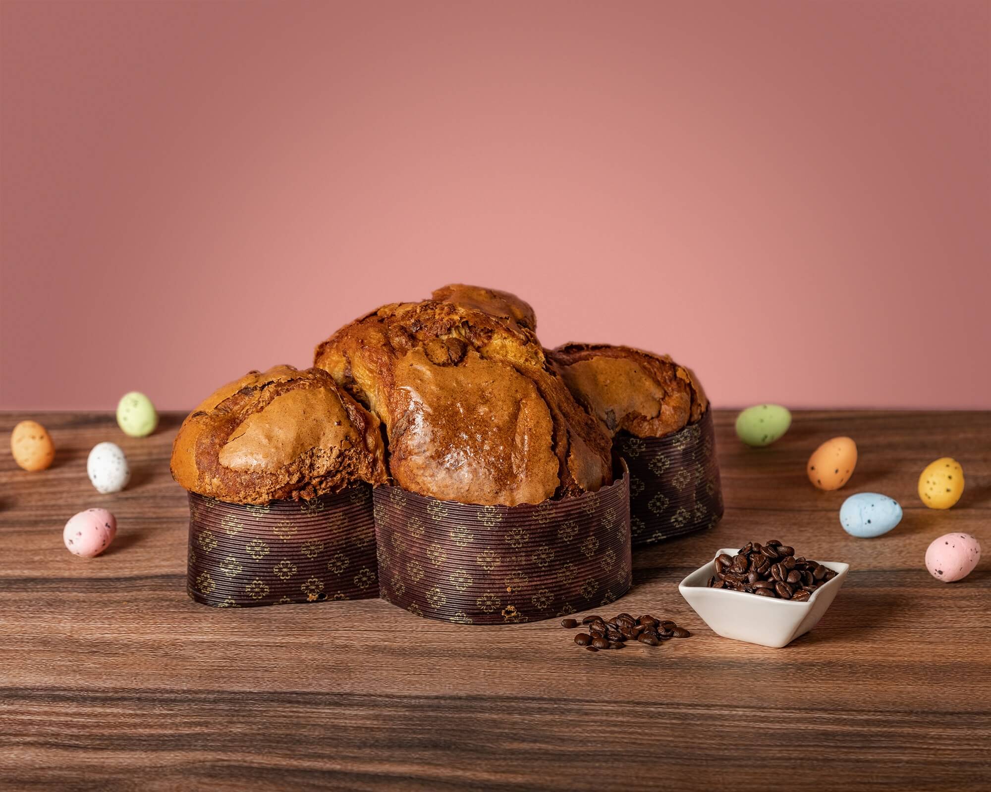 Colomba cioccolato e caffé