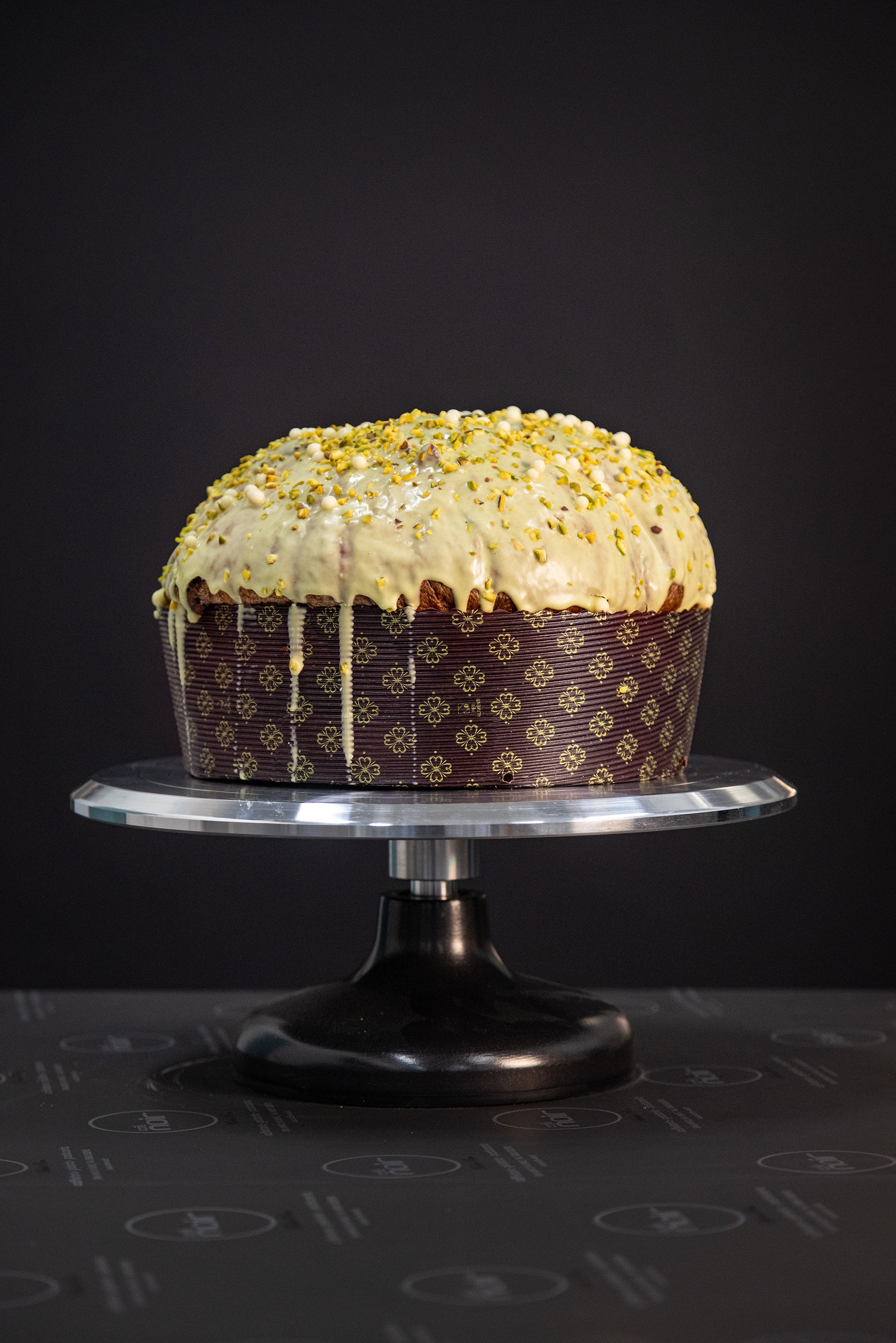 Panettone al pistacchio