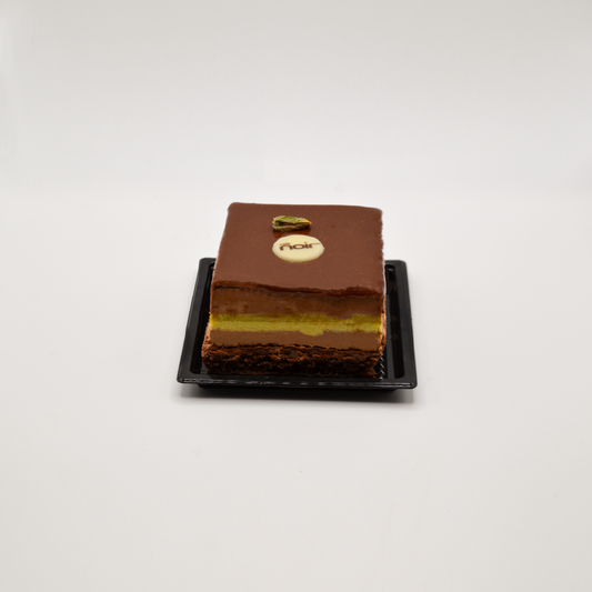Mousse monoporzione setteveli e pistacchio