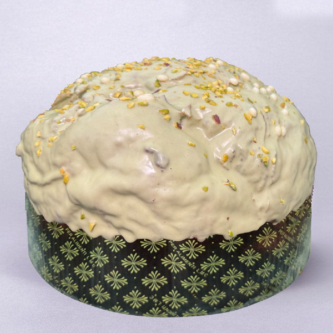 Panettone al pistacchio