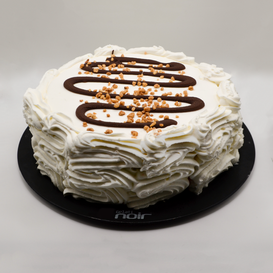 Torta chantilly e nocciolata