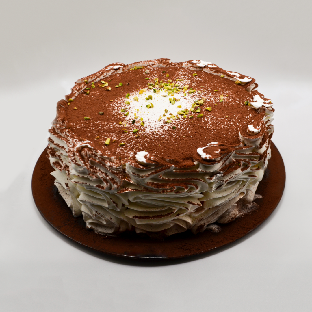 Torta pistacchio e cacao