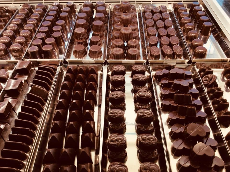 Vaschetta praline cioccolato