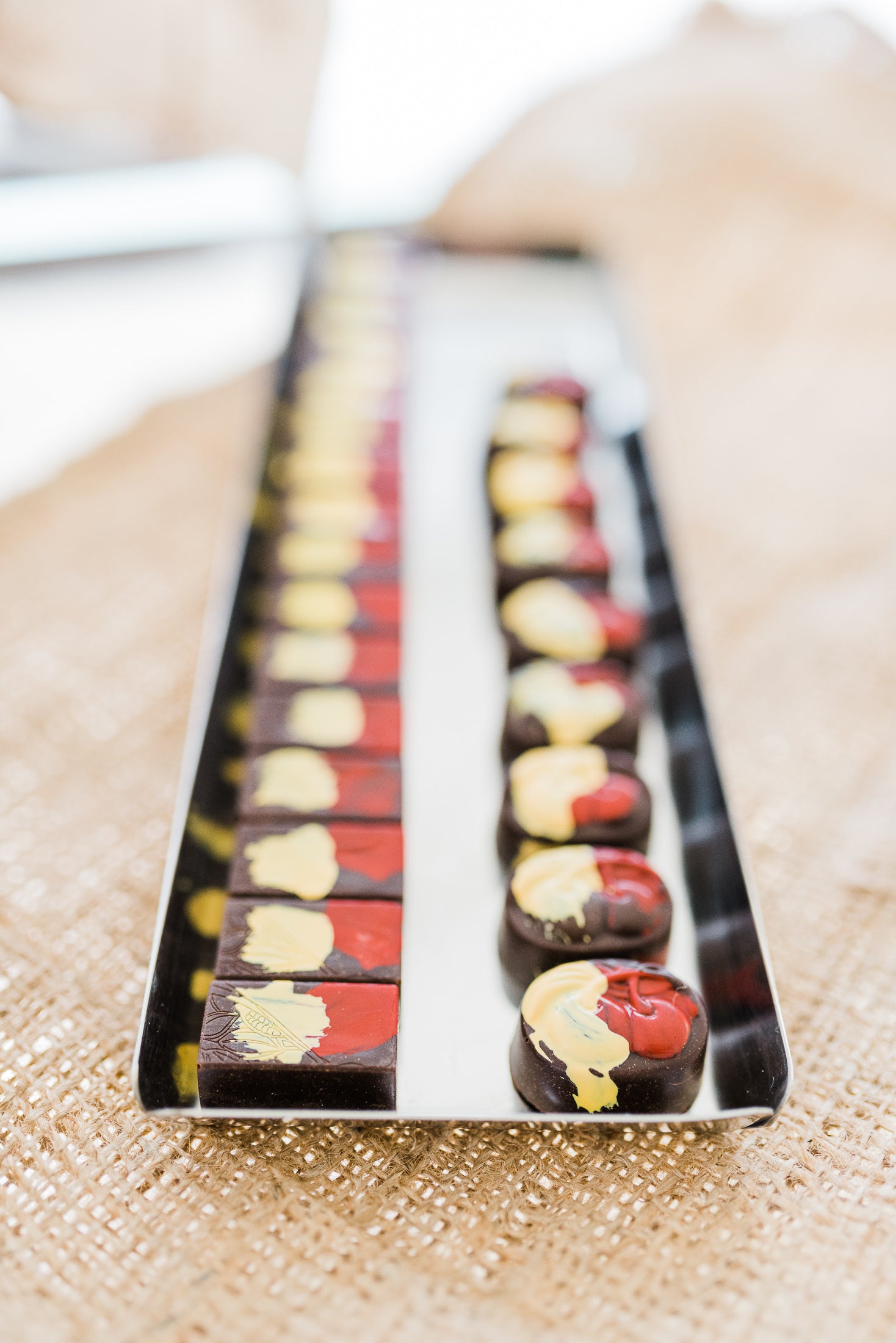 Vaschetta praline cioccolato